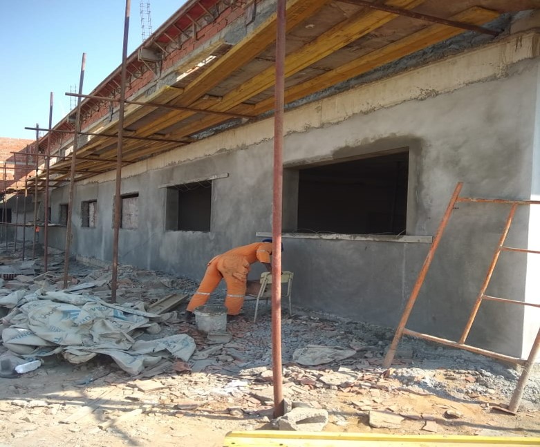 CONSTRUÇÃO DE UMA ESCOLA DE 22 SALAS NO SAMBA CAJU