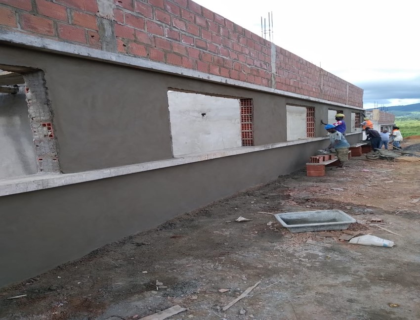 CONSTRUÇÃO DE UMA ESCOLA DE 22 SALAS NO SAMBA CAJU